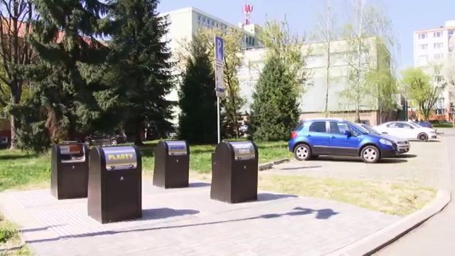 Podzemné kontajnery v Prievidzi - reportáž TV Prievidza